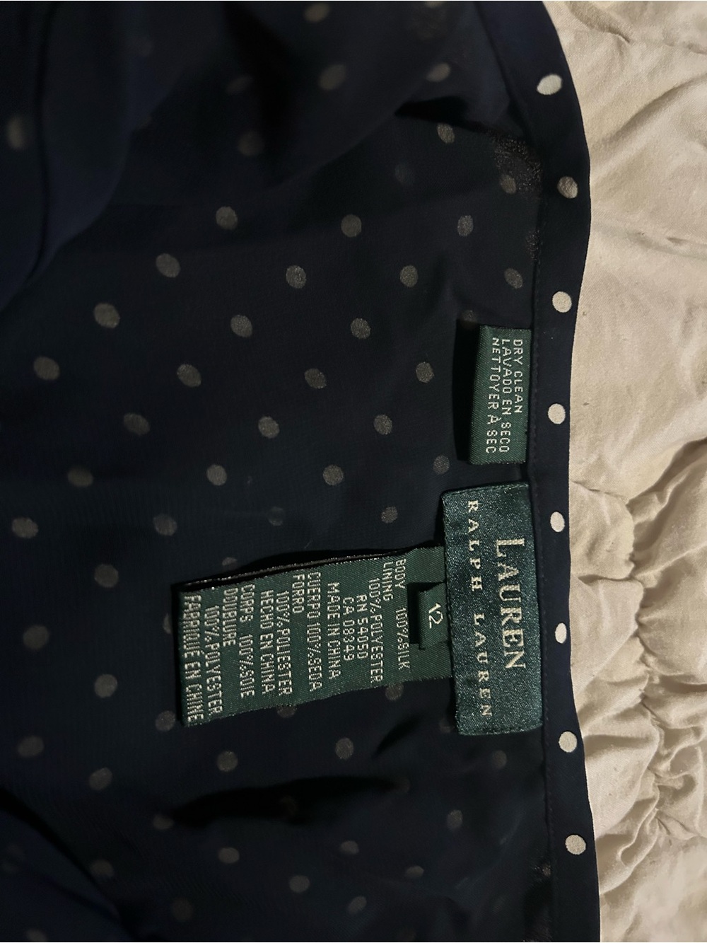 Ralph Lauren 100% silk skirt - Picture 2 of 2